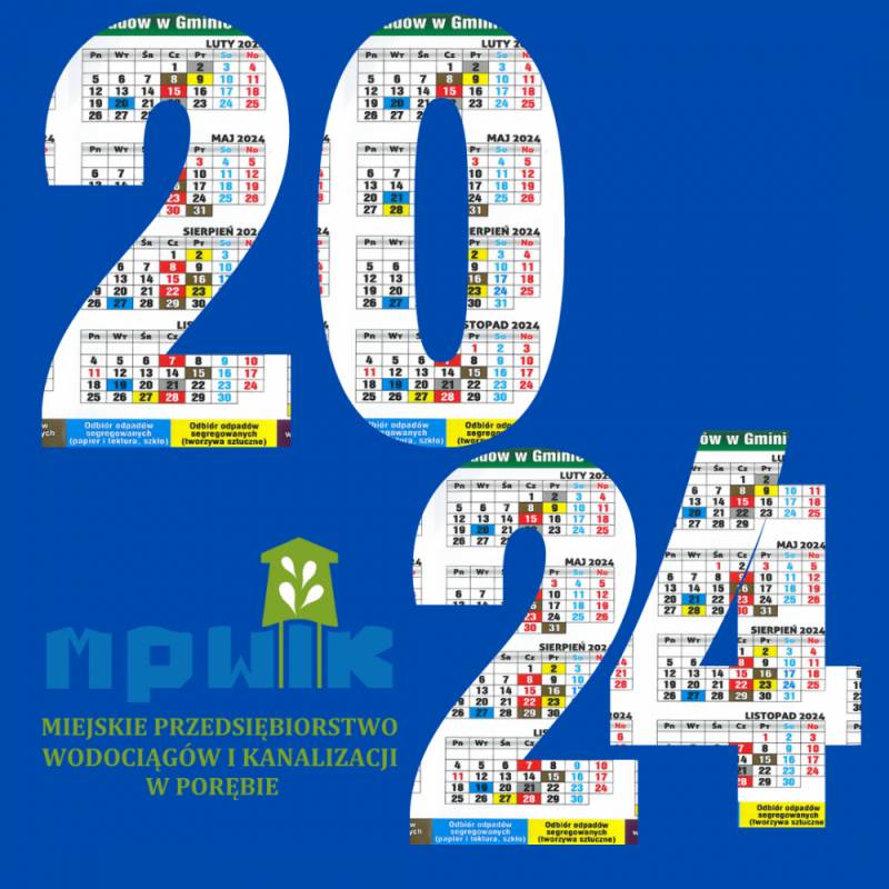 Zdjęcie: HARMONOGRAM WYWOZU ODPADÓW 2024  w Gminie Poręba