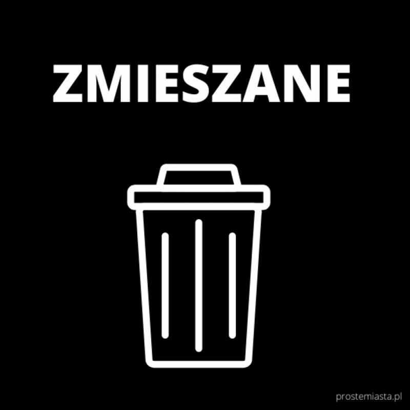 Zdjęcie: ABC SEGREGACJI - ODPADY ZMIESZANE